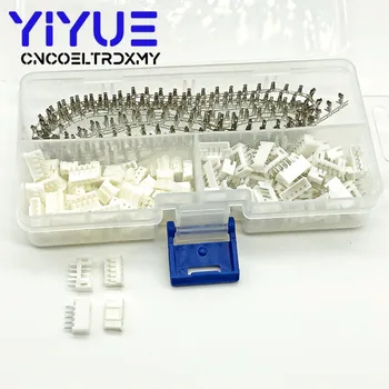 

350pcs/50sets PH2.0 5pin 2.0mm Pitch Terminal Kit / Housing / Pin Header JST Connector Wire Connectors Adaptor PH Kits