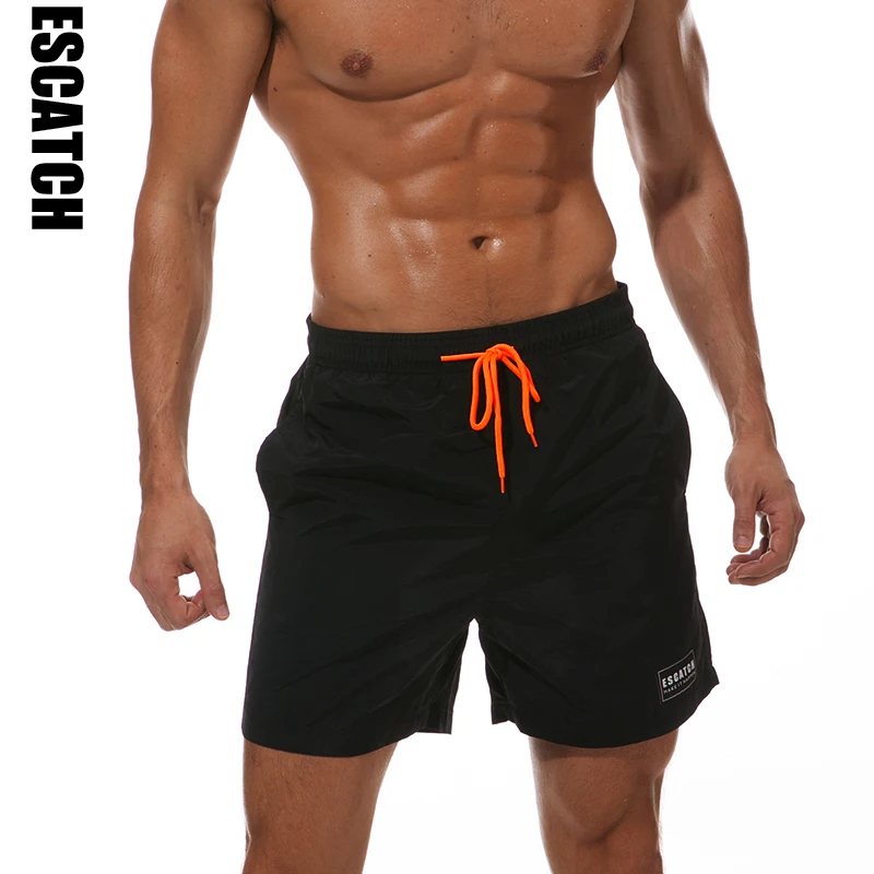 

2018 New hot 12 colors Solid swimming short for men lacing beach shorts men surf shorts board shorts swimsuit
