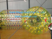 transparent water walking roller ball