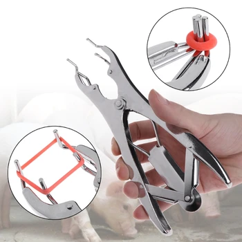 

Animal Castration Pliers Tail Cutting Clamp Bloodless Sheep Pig Expansion Device Four Claws