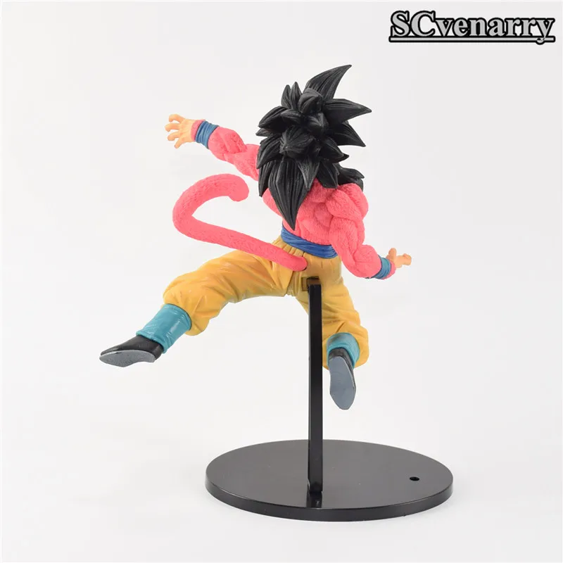 20 см fe Супер Saiyan 4 Сон Гоку фигурку игрушки ПВХ коллекционные Dragon Ball модель