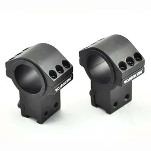 Visionking Высокое качество крепления кольца Алюминий Планки крепления 25,4 мм 30 мм Трубка Крепление для. 223. 308. 50 Cal 11 мм высокой горе Кольца - изображение
