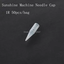 Fresshipping 100 шт./лот Сингал Вышивка Крестом Пакет татуировки иглы Кепки для постоянного Макияж Татуировки Солнце