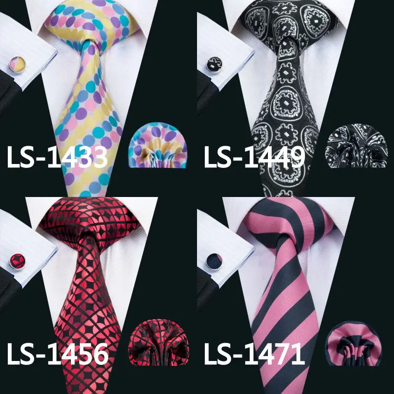 LS-337, хит, мужской галстук, синий, в полоску, шелк, жаккардовый плетеный галстук, галстук, Hanky, запонки, набор для мужчин, официальный, для свадьбы, вечеринки, бизнеса