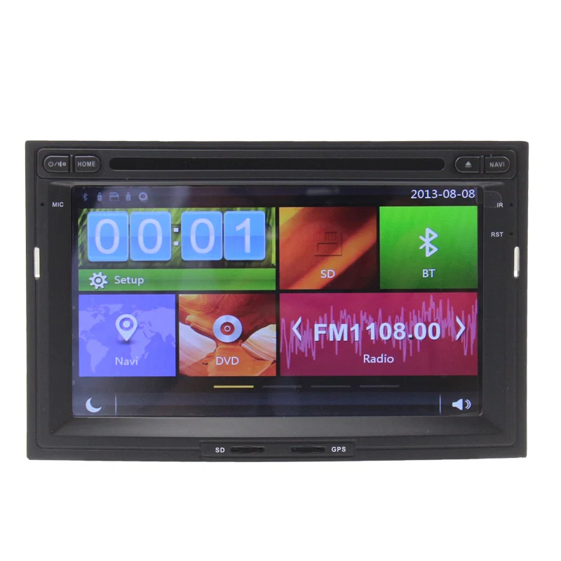 Cheap Free Shipping 8" Car DVD Player Stereo For Peugeot 3005 3008 5008 Partner Berlingo Auto Radio RDSUSB  Audio Video GPS Navigation 0