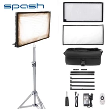 Spash FL-3060A светодиодный свет 85 Вт 448 бусин 3200-5500 К Би-цветной фотографии светодиодного освещения studio света лампы панели пульт дистанционного управления