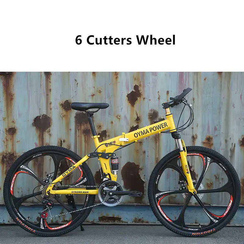 Double Disc Brake MAD HORNETS Mountain Bike 21 Speed 26 inch Wheels Frame Bicycle Disc Bicycles