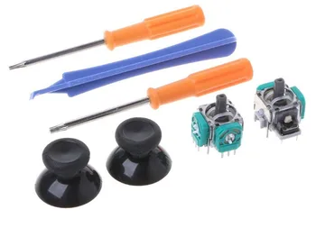 

3D Analog Joystick Stick Sensor Module Potentiometers Black thumbsticks For Microsoft xbox one wireless controller
