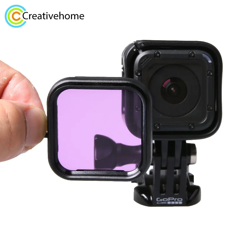 Фильтр для GoPro Hero4 фильтр видеокамеры Gopro дайвинга поляризатор красный цвет
