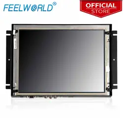 Feelworld P121-3AHT 12,1 дюймов Сенсорный экран монитор 800x600 TFT промышленный монитор ЖК-дисплей металла открытой рамки мониторы