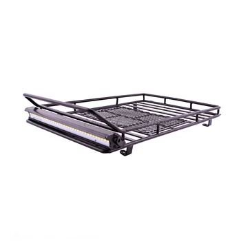 

Metal Welding Luggage Rack LED Spotlight For 1/10 RC Crawler Traxxas Trx4 Bronco Cherokee Wrangler Axial Scx10 CC01 RC4WD TF2