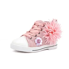 Обувь для девочек принцессы; высокие туфли для девочки; замшевая обувь для выступлений; Новинка года; весенние ботинки; мягкие удобные цветочные ботинки для детей