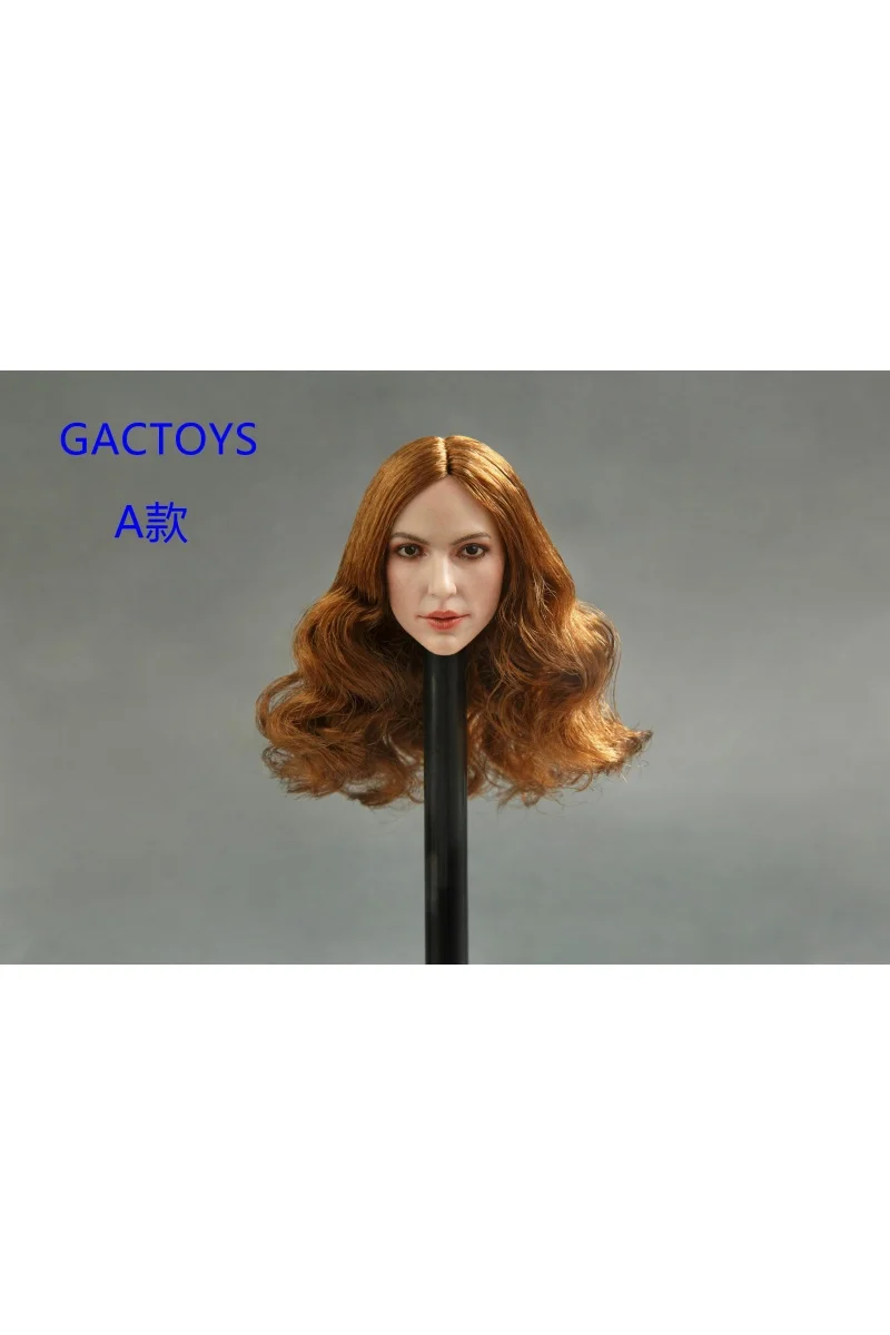 Пользовательские головные уборы GACTOYS GC013 1/6 женские 3 цвета кудри волос Девушка