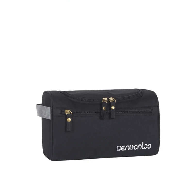 

DENUONISS Brand Makeup Bags Quality Women Bags Men Large Waterproof Nylon Travel Women Cosmetic Bag Organizer Toiletry Bag