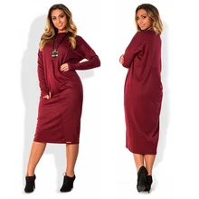 2017 Big Size Women Dress Long Sleeve Plus Size Party Dresses Vestidos Femininos 6xl 5xl High Quality Spring Autumn Dress