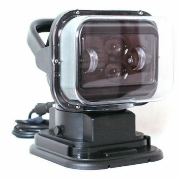 

Rotating Remote Control LED Search Light Wireless Working Lamp Emergency Construction Lights for Boat Off road Car SUV Camping