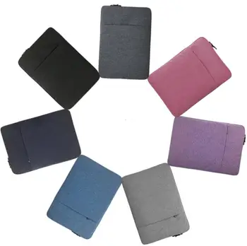 

100pcs/lot Nylon Laptop Sleeve Notebook Bag Pouch Case for Macbook Air 11 13 12 15 Pro 13.3 15.4 Retina Liner Sleeve for Xiaomi