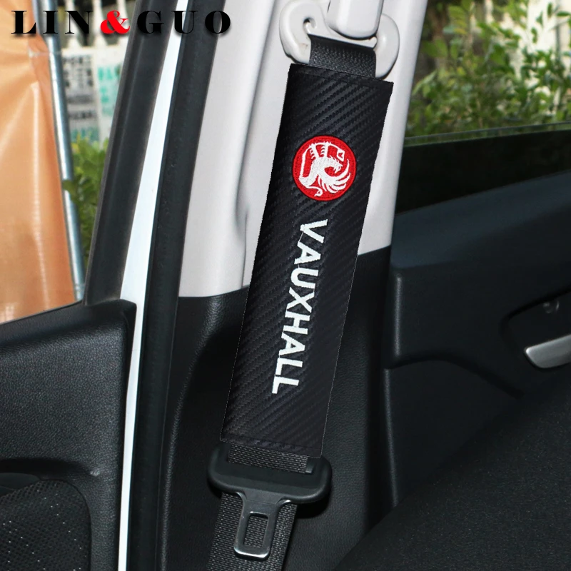 Car Styling Seat Belt Cover Pad fit for Vauxhall Car stylingin Seat Belts & Padding from