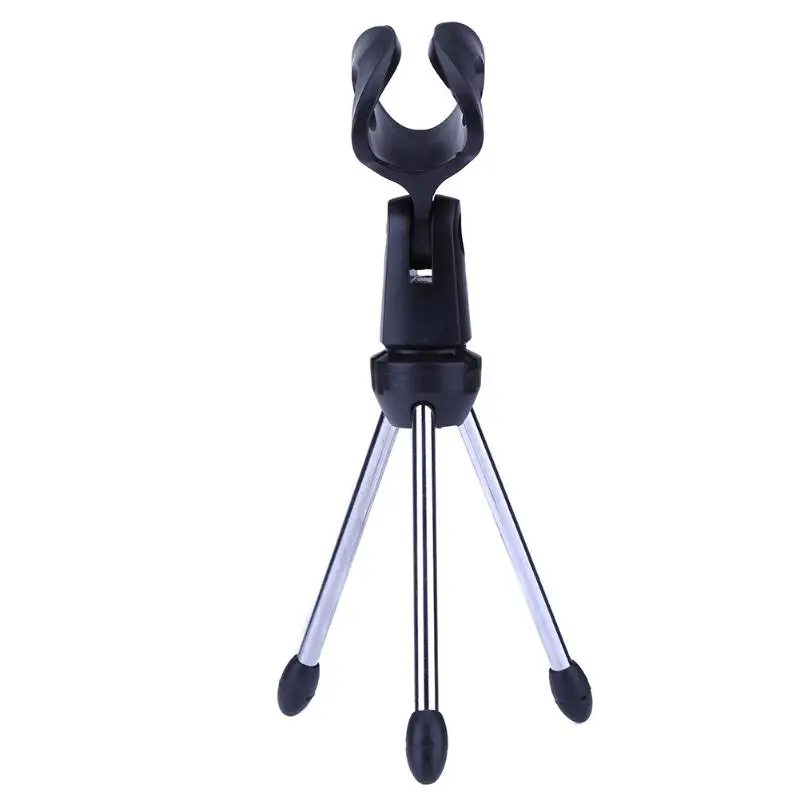 Mini Portable Table Tops Microphone Tripod Zinc Alloy Mic Stand Bracket Desktop Adjustable Microphones Tripods Holder Mini Portable Table Tops Microphone Tripod Zinc Alloy Mic Stand Bracket Desktop Adjustable Microphones Tripods Holder