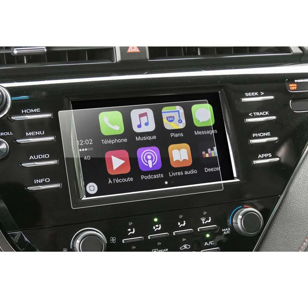 7 дюймовый защитный экран для автомобильной навигации Toyota Camry 2018 LE SE GPS закаленное