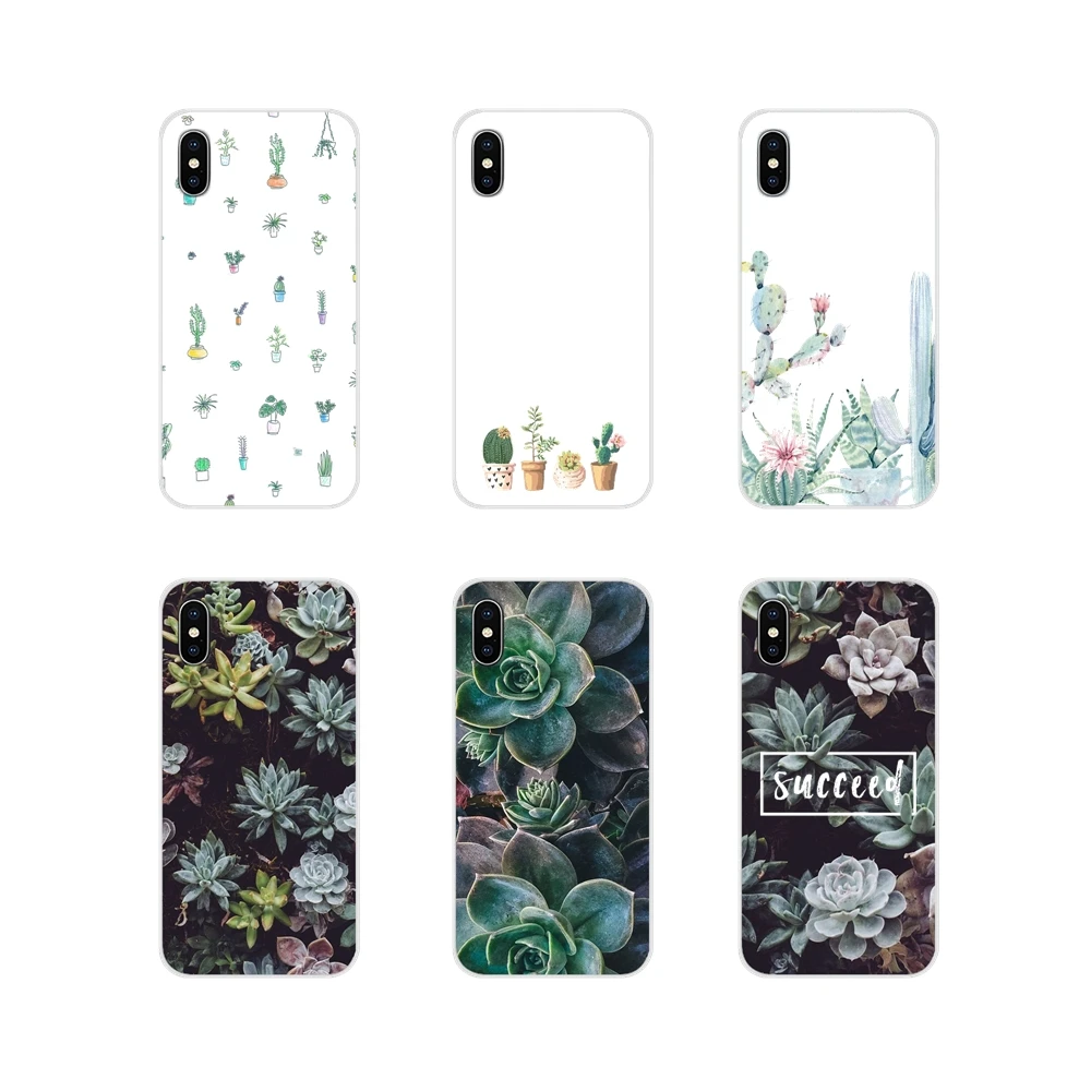

For Samsung A10 A30 A40 A50 A60 A70 Galaxy S2 Note 2 3 Grand Core Prime Beautiful Succulent plants Custom Accessories Skin Cover