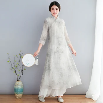 

2020 chinese female short qipao national style silk satin cheongsam women sexy dress plus