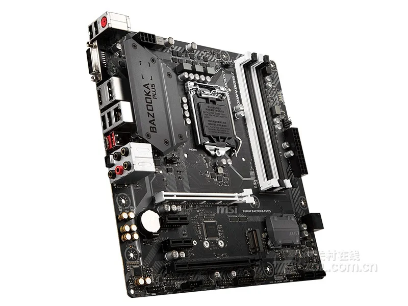  original motherboard New MSI B360M BAZOOKA PLUS DDR4 LGA 1151 64GB I3 I5 I7 USB2.0 USB3.1 B360 Desk