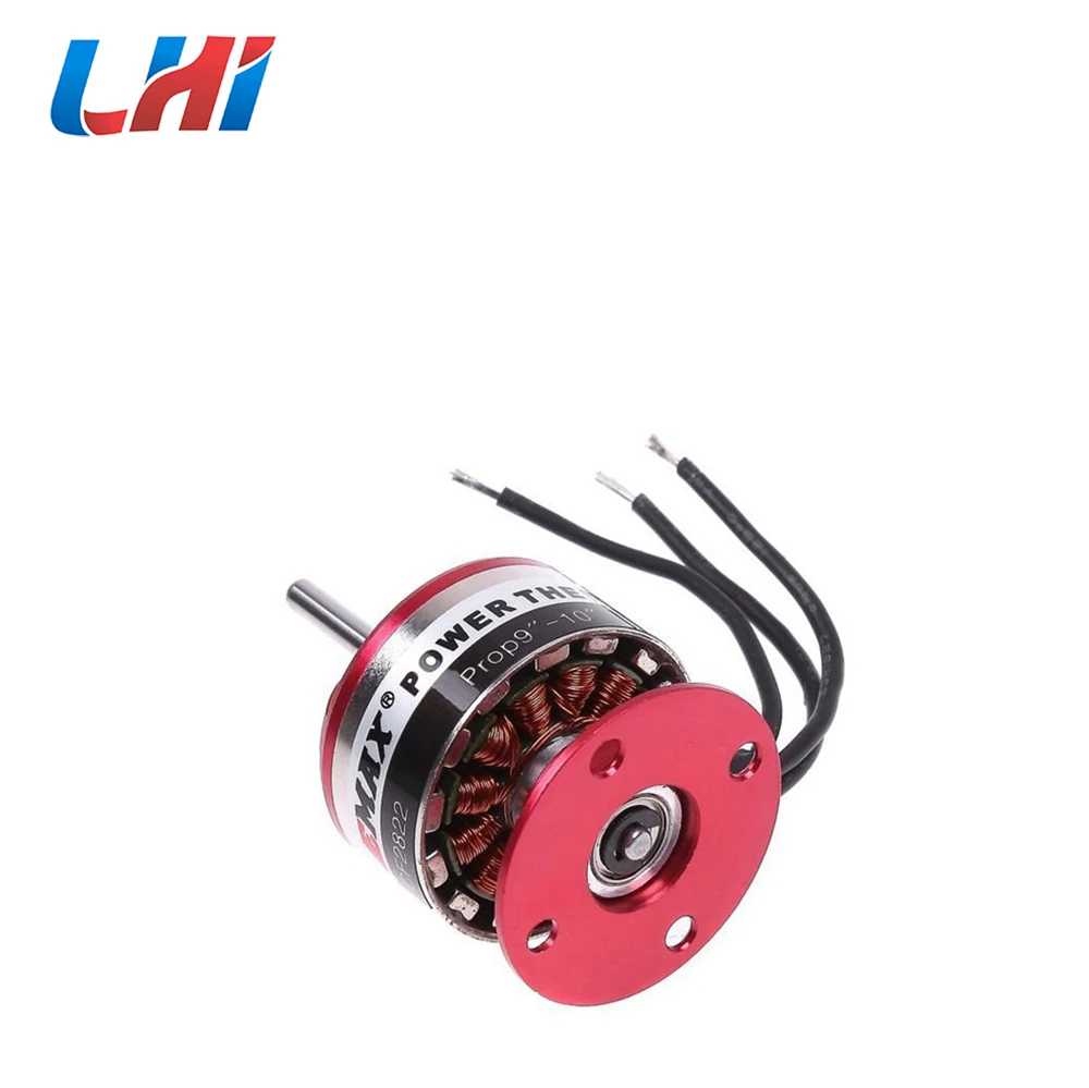 4 шт. CF2822 1200KV бесщеточный двигатель 2-3S w/Prop Saver для радиоуправляемый самолет вертолет рама мультикоптера квадрокоптера комплект