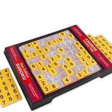 Plastitc sudoku Развивающая игра игрушка головоломка один шт