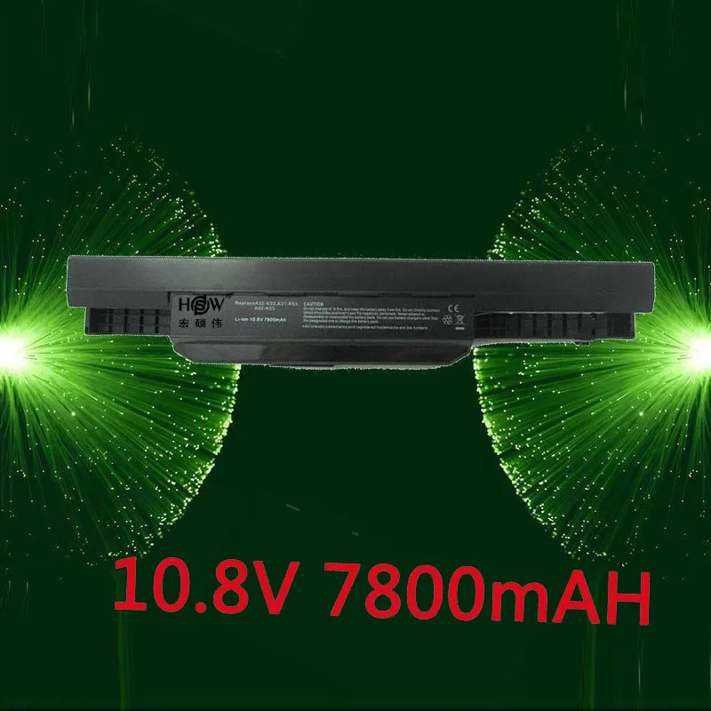 

7800mAh Battery For Asus X54H X53U X53S X53SV X84 X54 X43 A43 A53 K43 K53U K53T K53SV K53S K53E k53J K53 A53S A42-K53 A32-K53