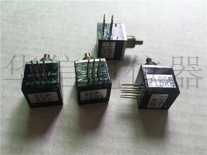 Original new 100% 2CP-601 dual potentiometer A10K C10K axle diameter 3MM (SWITCH) | Обустройство дома