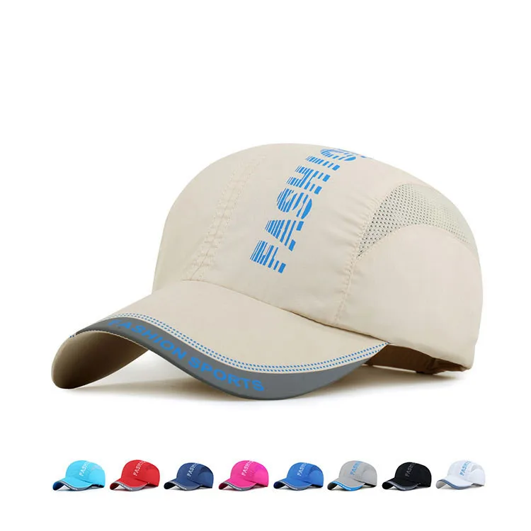 2017 Fashion Spring Ventilation quick dry Baseball caps Women men