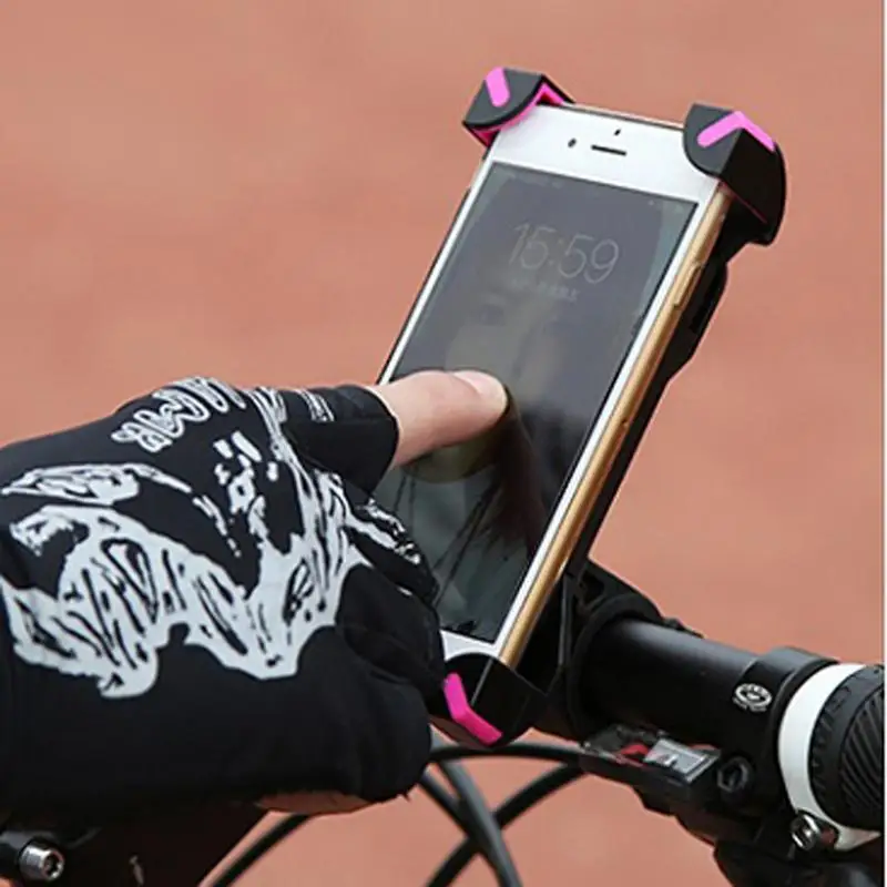  Universal 360 Rotierenden Fahrrad Telefon Halter Fahrrad Lenker Clip Halterung Für iPhone X 8 7 Bik
