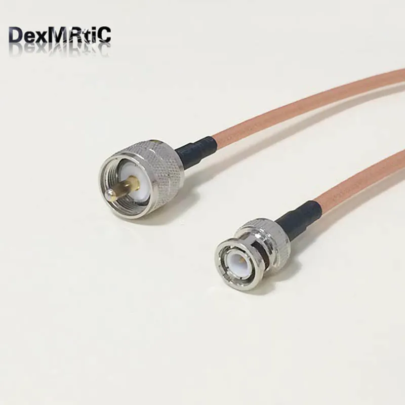 Высокое качество низкое затухание УВЧ штекер PL259 переключатель BNC RF коаксиальный