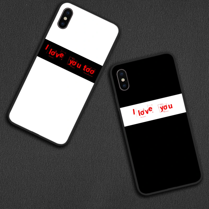 

Printing LOVE cases cover for iPhone X 8 Silicon phone case Soft TPU cellphone case For iPhone x 6 6s 7 7s 8 4 4s 5 5s se Plus