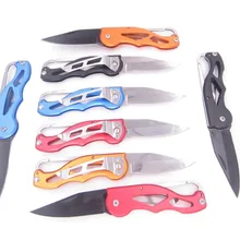 Карабин лезвие лагерь складной нож многофункциональный карманный инструмент quickdraw Pare peel Открытый выживания клип повесить ящик посылка письмо открытие Открыватель