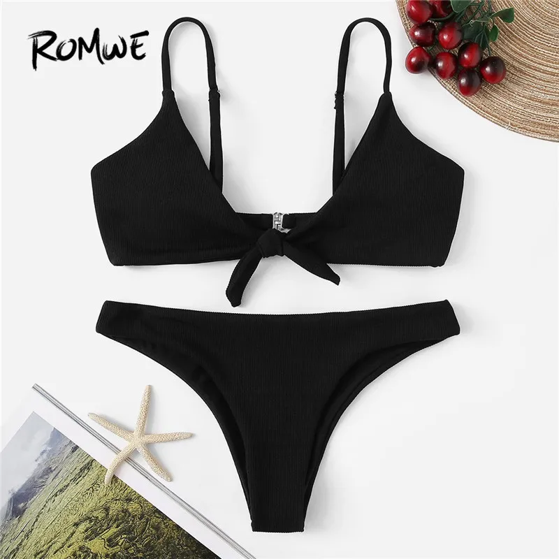 Romwe الرياضة السماء الأزرق قابل للتعديل رقيقة الأشرطة منخفضة الارتفاع مضلع مجموعة البكيني النساء عقدة الجبهة الصلبة مايوهات شاطئ حمام السباح... Romwe الرياضة السماء الأزرق قابل للتعديل رقيقة الأشرطة منخفضة الارتفاع مضلع مجموعة البكيني النساء عقدة الجبهة الصلبة مايوهات شاطئ حمام السباح...