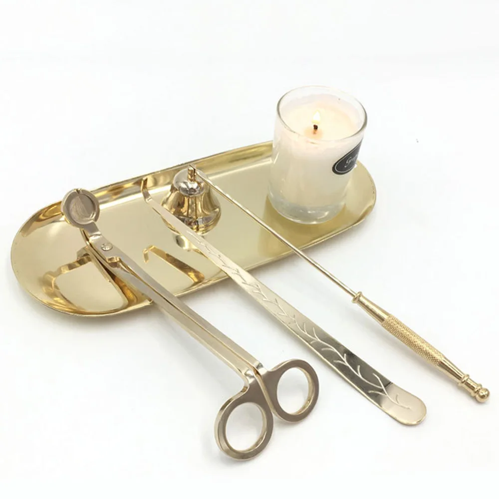 23cm Nordic Chic Metal Stainless Steel Oval Storage / Tea Tray