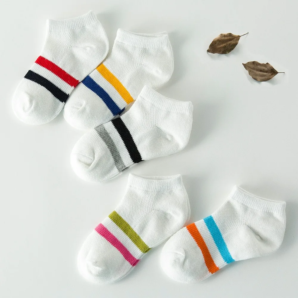 5 Pair lot font b Baby b font Socks Neonatal Summer Mesh Cotton Kids Girls Boys