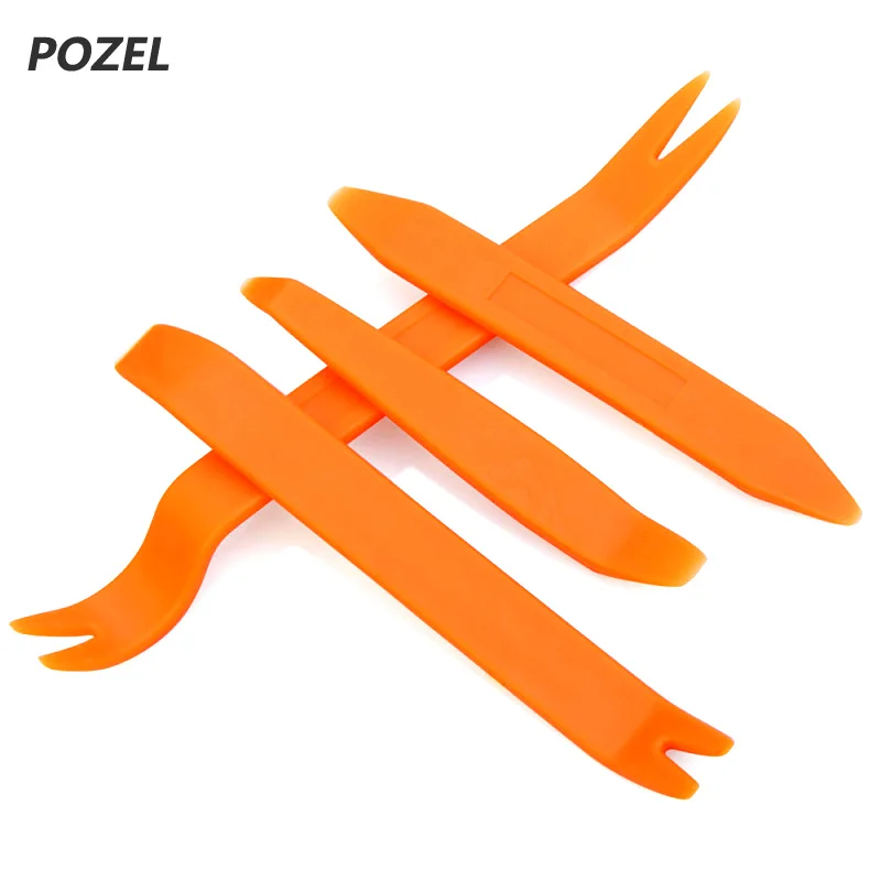 

4pcs Auto Car Radio Door Clip Panel Trim Dash Audio Removal Installer Pry Tool