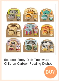 2 шт./компл. детская посуда для кормления Экологичные детские блюда для детей ясельного возраста, детская посуда для еды, антигорячая