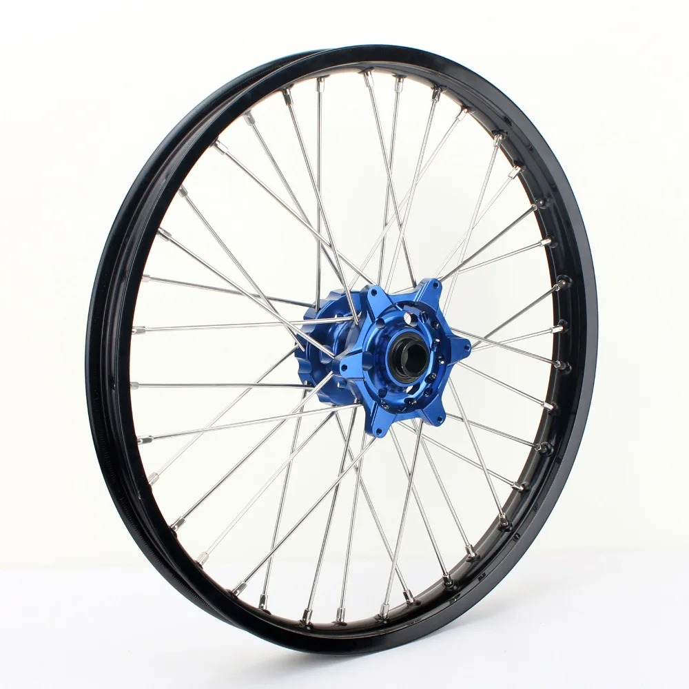 Передний обод колеса BIKINGBOY 1 6*21 &quotMX 36 спиц для KTM EXC 125 03 16 SX 150 XC 2013 2014 200 250 15 SX250