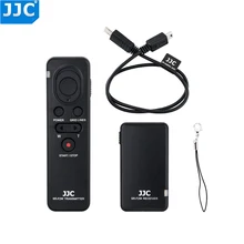 JJC RMT-VP1K RM-VPR1 Wireless Remote Control Controller for Sony ZV1 A7RIV A7SIII A7II A6000 A6300 A6500 RX10II RX100IV FDR-AX30