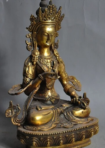 Huij 007947 китай буддизм бронзовый свинка ваджра тара ваджрасаттва KwanYin будда статуя
