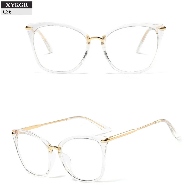XYKGR, высокое качество, Ретро стиль, квадратная оправа для очков, женские брендовые оптические очки для компьютера, оправа для девушек, модные черные леопардовые очки