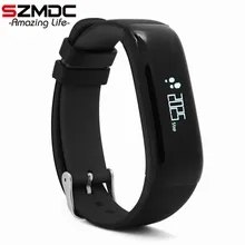 P1 SmartBand Часы Приборы для измерения артериального давления Bluetooth Smart Браслет сердечного ритма Мониторы смарт-браслет Фитнес для Android IOS Телефон