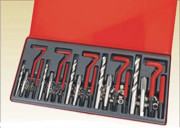 

DHL Wholesale 5sets 131PC HELICOIL THREAD/RETHREAD REPAIR KIT/SET M5 M6 M8 M10 M12 METRIC