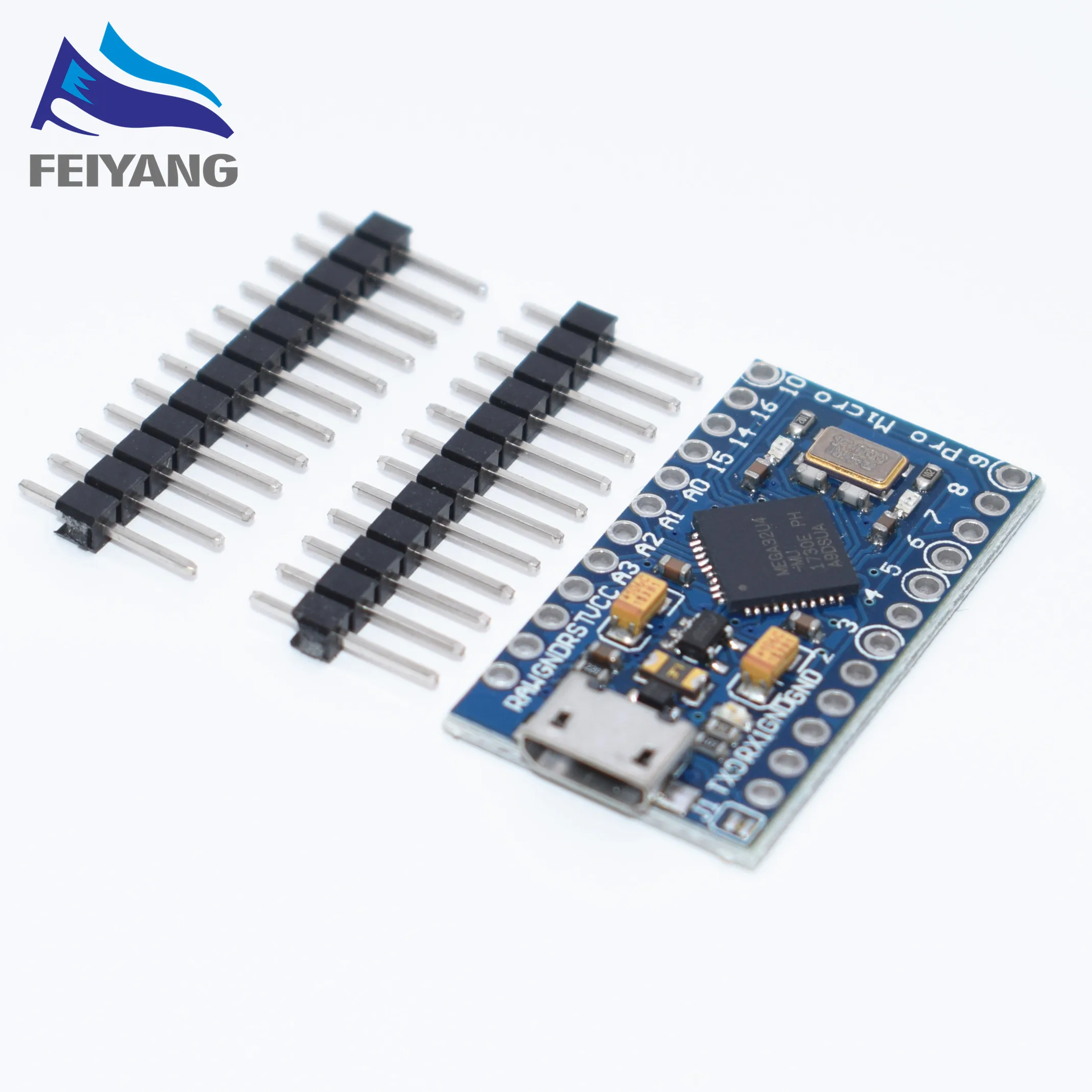 Pro Micro ATmega32U4 5V 16 МГц заменить ATmega328 для arduino Pro Mini с 2 Row штыревые для Leonardo Mini Usb Интерфейс