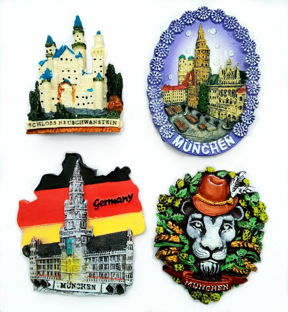 Buy Munich City Hall And Marinplatz 3D Fridge