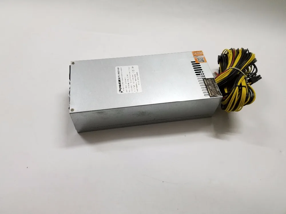 Высококачественный источник электропитания 2500 w 12 V 183A выход 6PIN * 10 Antminer S7 S9 D3 A3 Байкал X10 гигантский-B WhatsMiner M1 M2 M3 M3X